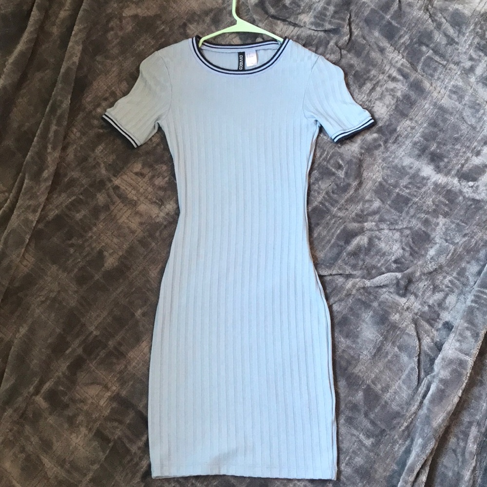 Light blue mini dress
